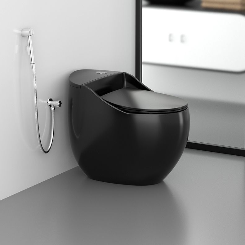 Modern Toilet Concealed Tank One-Piece Flush Toilet with Slow Close Seat