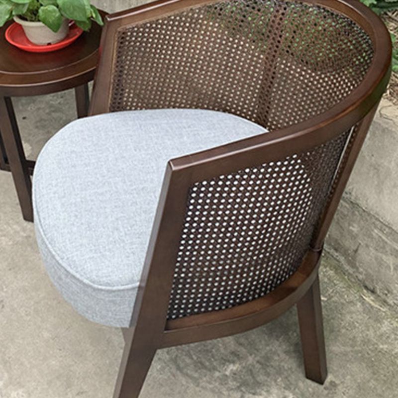 Traditional Arm Chair Wood Windsor Back Dining Room Chair for Home