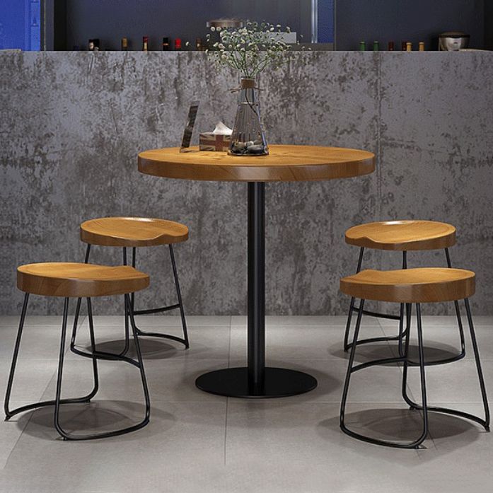 Modern Wood Dining Table Set 1/2/3/4/5 Pieces Dining Set for Home Use