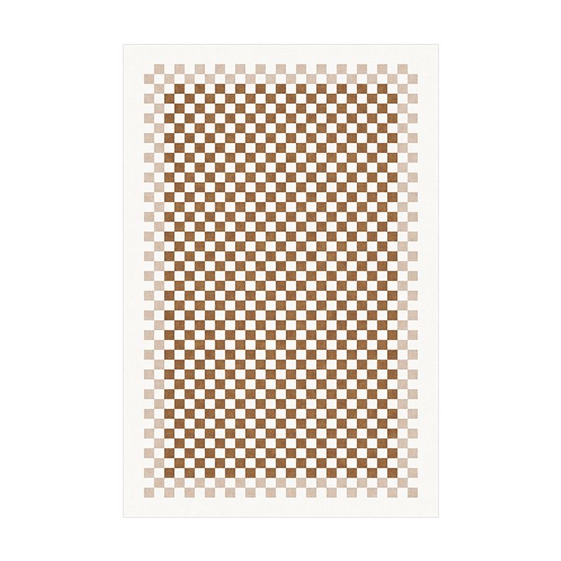 Simplicité Tapis en vigueur Polyester Area Polyester Tapis Tacon résistant à la tache Rison pour décoration pour la maison