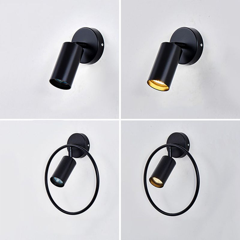 1-Light Metal Sconce Lighting Fixtures Modern Style Wall Sconce Lamp for Bedroom