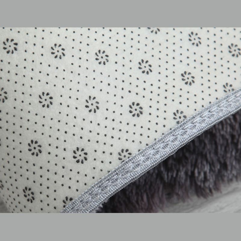 Mehrfarbiger moderner Indoor -Teppich Polyester Solid Teppich Easy Care Teppich für die Heimdekoration