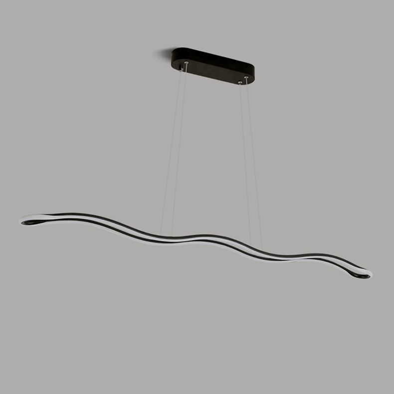 Modern de comedor de estilo Lámparas de lámparas de la isla de la isla de iluminación LED para cocina