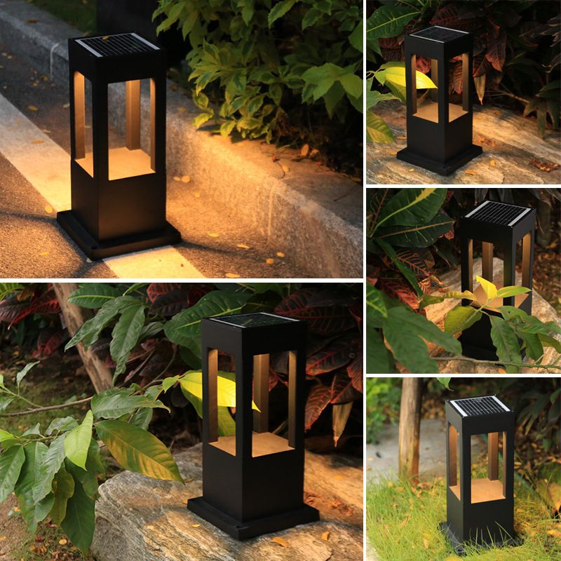 Metal LED Square Shape Outdoor Waterproof Light with Acrylic Shade