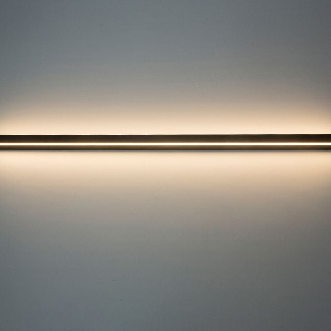 Creatieve minimalistische stijl lineaire wandkandelpas aluminium 1 lichte staten