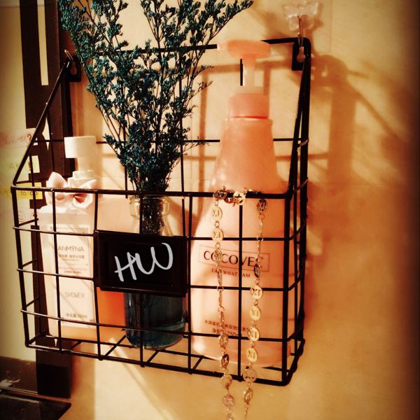 Wall Mounted Bookshelf Contemporary Style Bookcase for Home Study Room