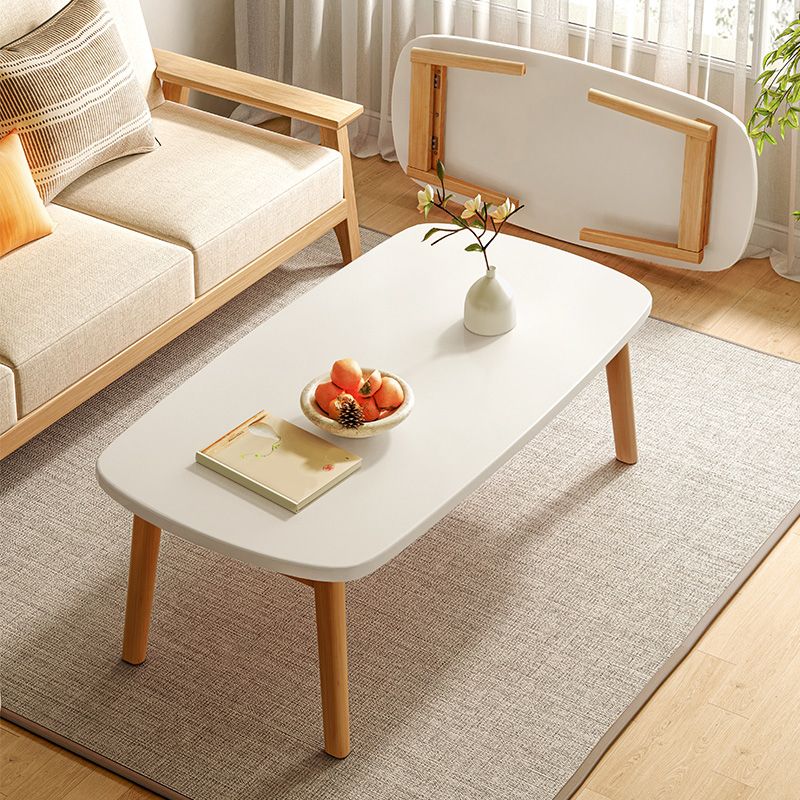 4 Legs Coffee Table Nordic Minimalist Coffee Table for Living Room