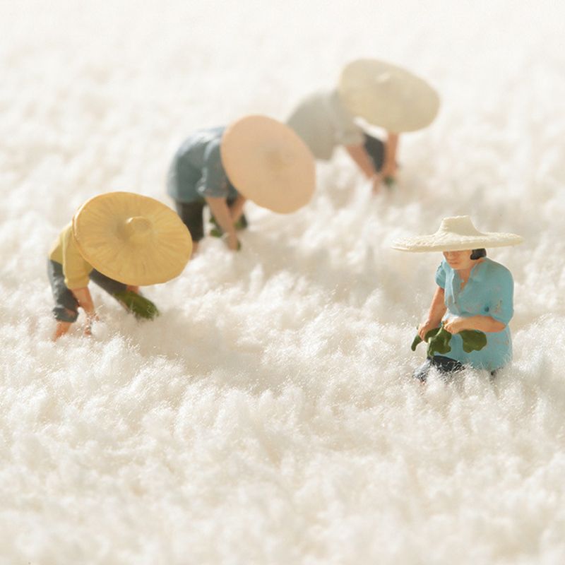 Green Modern Rug Polyester Circle Area Rug Washable Rug for Drawing Room