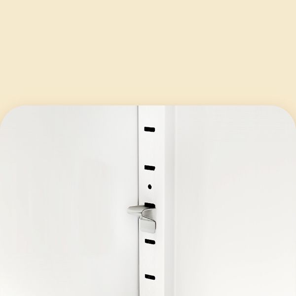 Modern Iron Bookcase, Geometric Bookshelf for Any Room, 13" W