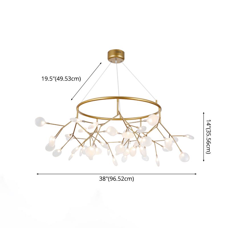 Modern Dining Room Lighting Orbicular Pendant Lighting Fixtures Metal Orb Chandelier