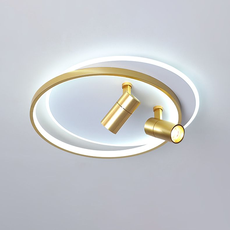 Plafoniera moderna a LED Faretto Design Lampada da incasso in alluminio per camera da letto