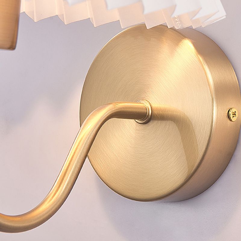 Modern Cone Wall Lamps Metal 1 Light Wall Light Fixtures for Bedroom