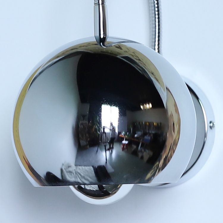 Modern Style Ball Wall Light Sconces Metal 1 Light Wall Lighting