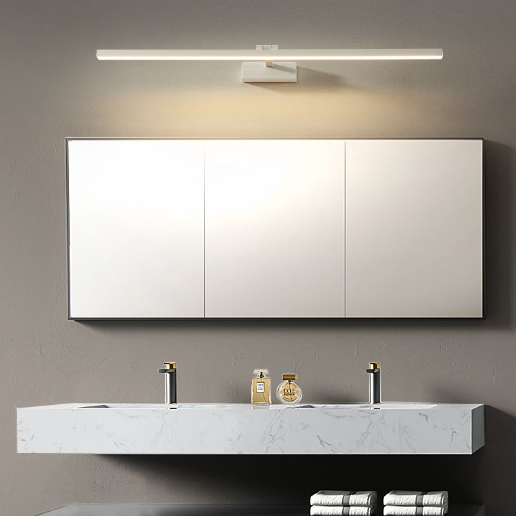 Minimalismus Leuchtenlicht 1-Licht-Aluminium Linear Wandmontage Licht für Badezimmer
