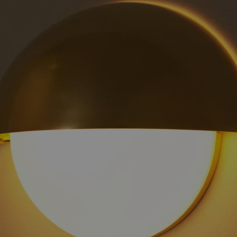 Metal Sconce Light Fixtures 1-Light Wall Mounted Lights for Bedroom