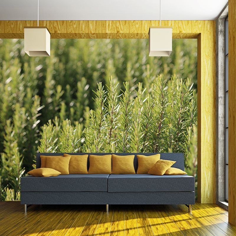 Rosemary Painting Mural Decal Modern Mildew Resistant Wall Covering for Decoration
