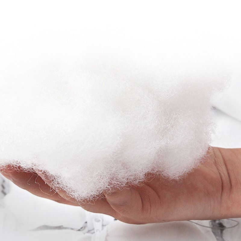 4-Seater Faux Leather Sectional with Pillows Back and Square Arms