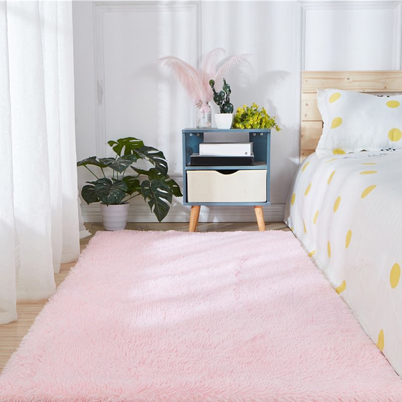Eenvoud slaapkamer vloerkleed veelkleurig gewone vloerkleed ruige huisdiervriendelijke anti-slip vacuümreinigingskleed
