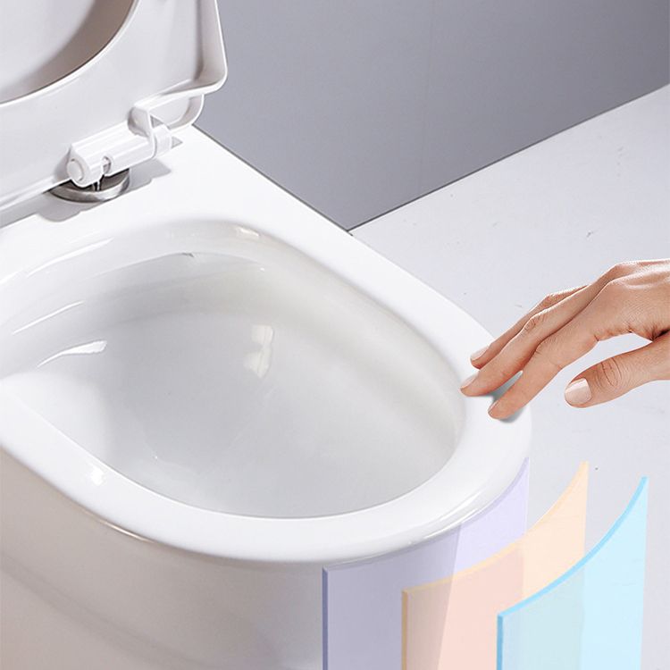 Siphon Jet Urine Toilet One-Piece Toilet Porcelain Floor Mounted Flush Toilet