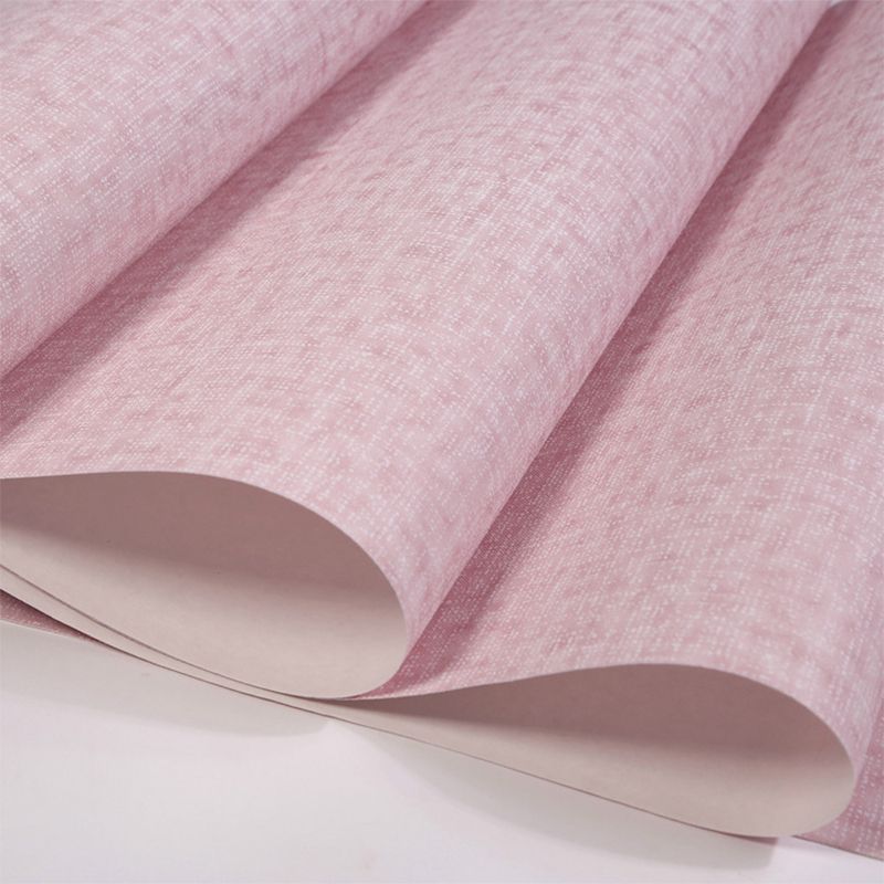 Pastel Color Plain Texture Wallpaper 20.5"W x 33'L Non-Pasted Decorative Wall Covering