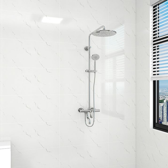 10 Pack 12" X 23" PVC Rectangular Peel & Stick Field Tile Kitchen and Bathroom Backsplash