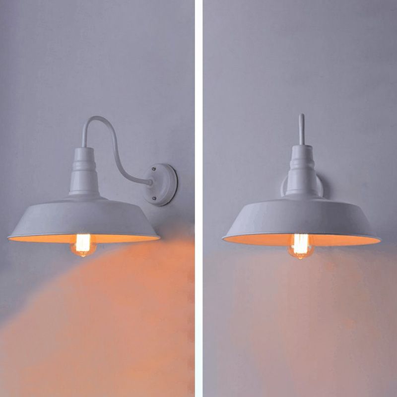 Wandleuchte Leuchte Industriestil Metallstallwandmontage Leuchte