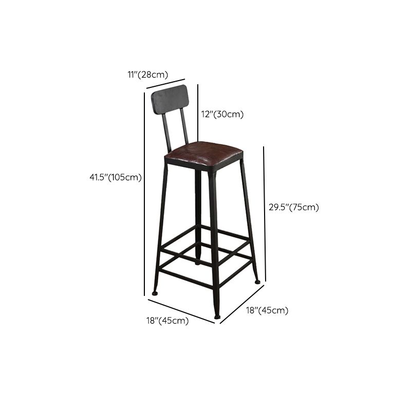 Industrial Table and Stool Set 1/5/9 Pcs Iron Frame Bar Table and Stools