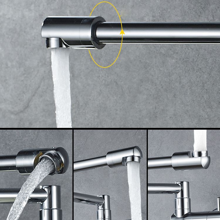 Contemporary Single Handle Kitchen Faucet Wall Mounted Faucet