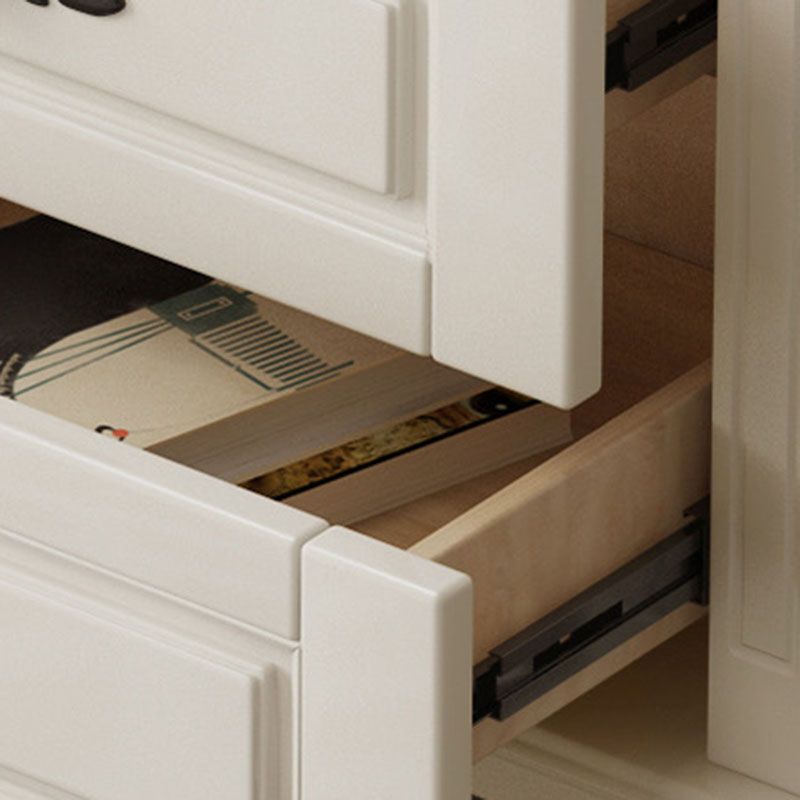 Modern Storage Chest Dresser Solid Wood Dresser with 3/4/5 Drawers