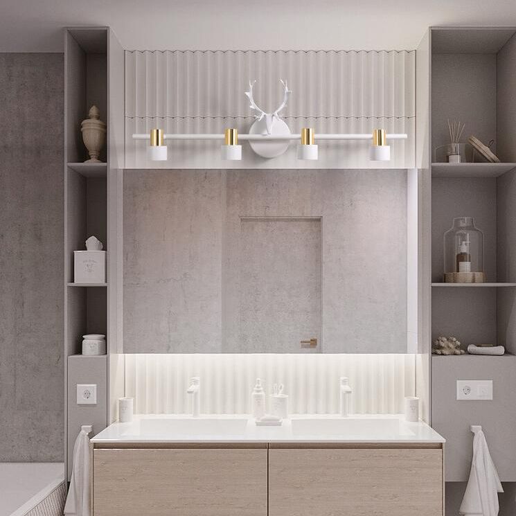 Amour de maquillage miroir lampe à luminaire mural simple moderne pour les toilettes de la salle de bain