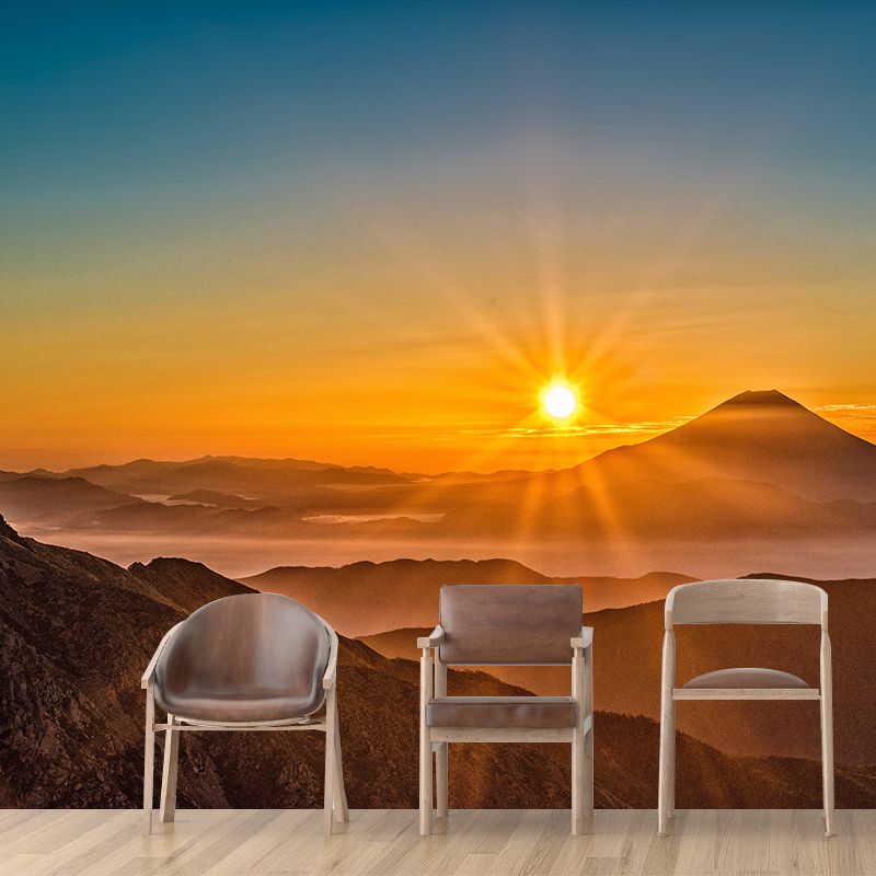 Mount Fuji View Mural Contemporary Eco-friendly Material Home Wall Covering