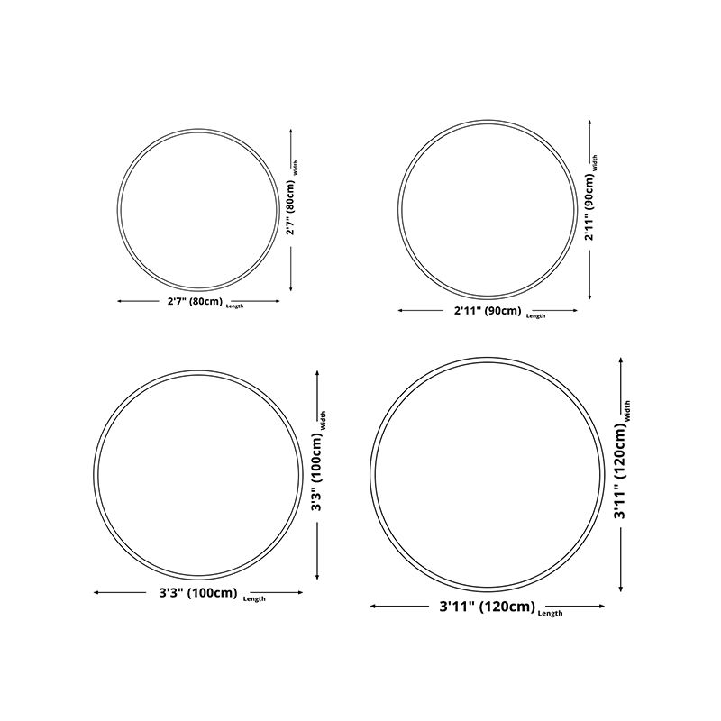 Irregular Flower Shape Rug Living Room Carpet Polyester Washable Area Rug