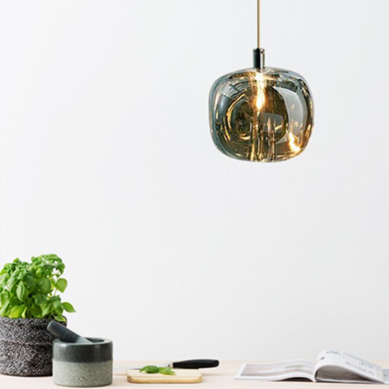 1 pendentif en verre léger Louteurs de plafond modernes suspendus suspendus pour salle à manger