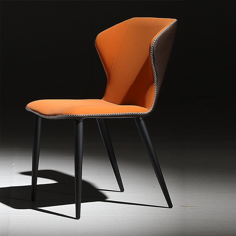 Industrial Side Chair Wingback Dining Room Chair for Dining Room