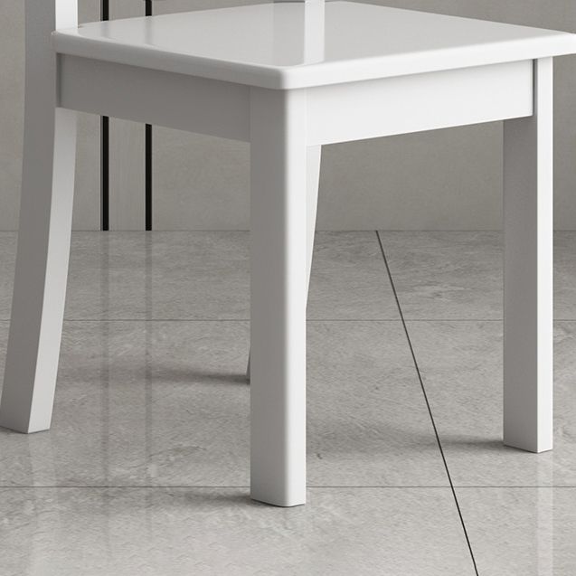 Sedia laterale in stile contemporaneo per curare le sedie accenti senza braccio salariale