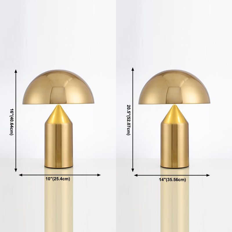 Contemporary Style 3-Bulbs Simplicity Metal Table Lamp for Bedroom Living Room