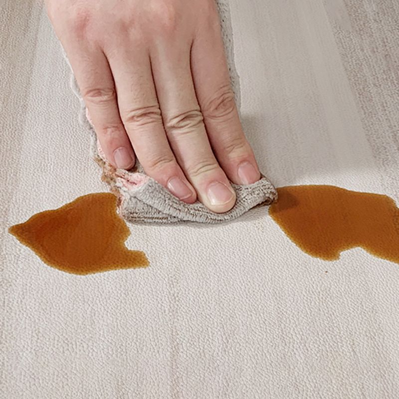 Novelty Shape Colorblock Rug Morandi Color Modern Area Rug Polyester Easy Care Carpet