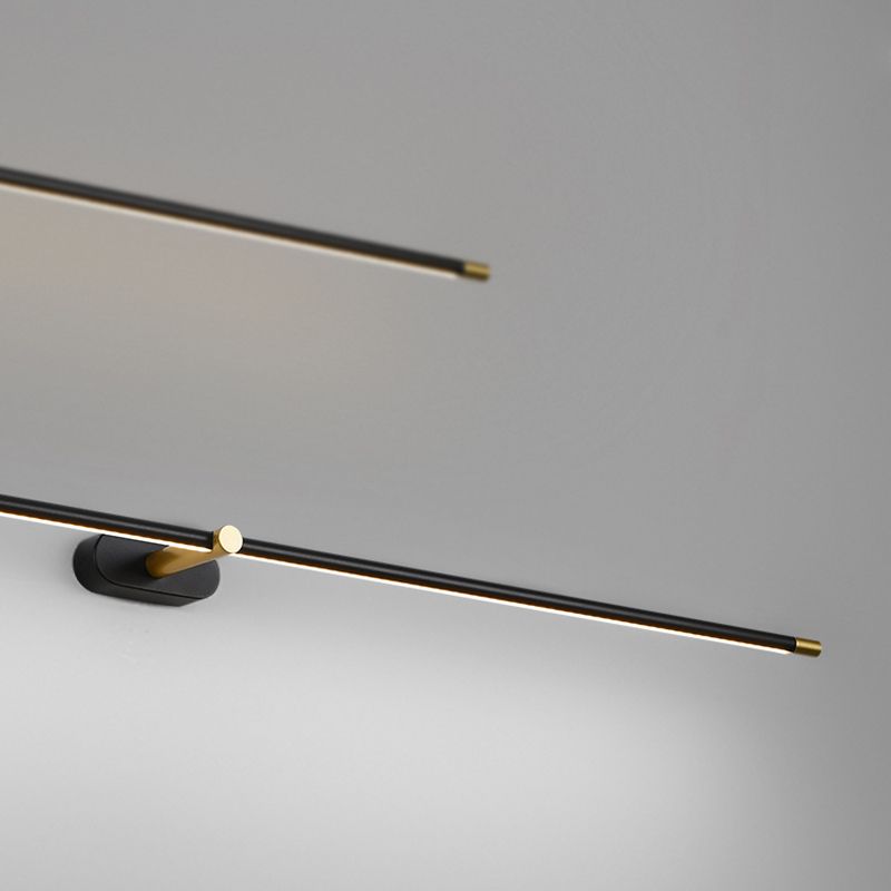 Nordic Modern Mirror Light Long Strip Mirror Lamp Fixture for Toilet Bathroom