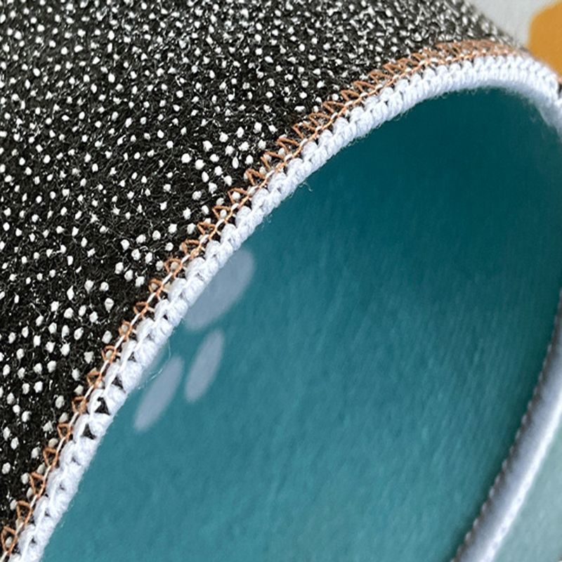 Tapis de tapis clair en polyester tapis de tapis moquette de teinture pour la décoration intérieure