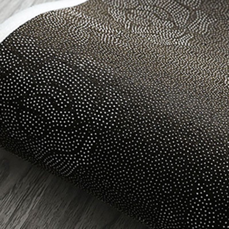 Modern Living Room Area Rug Abstract Pattern Polyester Stain Resistant Rug for Home Decor