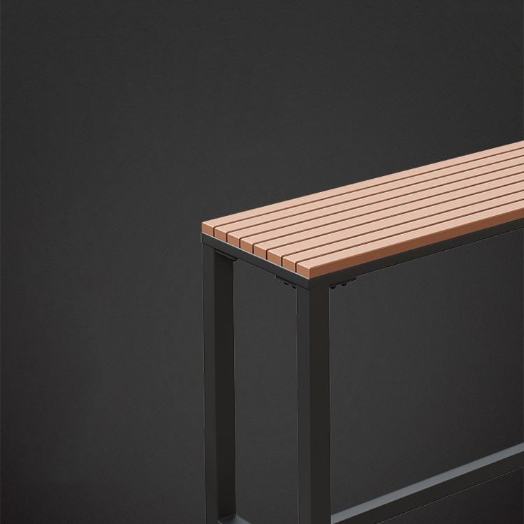 Luxurious Rectangle Wooden Bar Table Set 1/5 Pieces Counter Table with High Stools