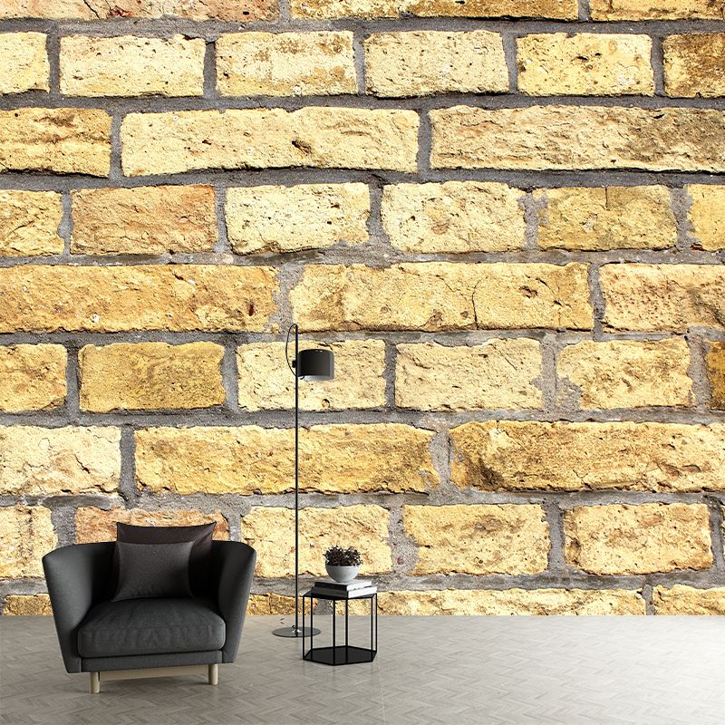 Industrial Style Brick Wall Decor for Living Room, Customized Size Available