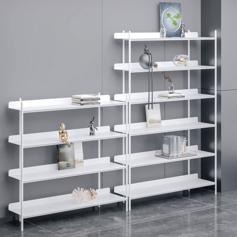 Modern Style Metal Bookshelf Open Etagere Shelf Bookcase for Home