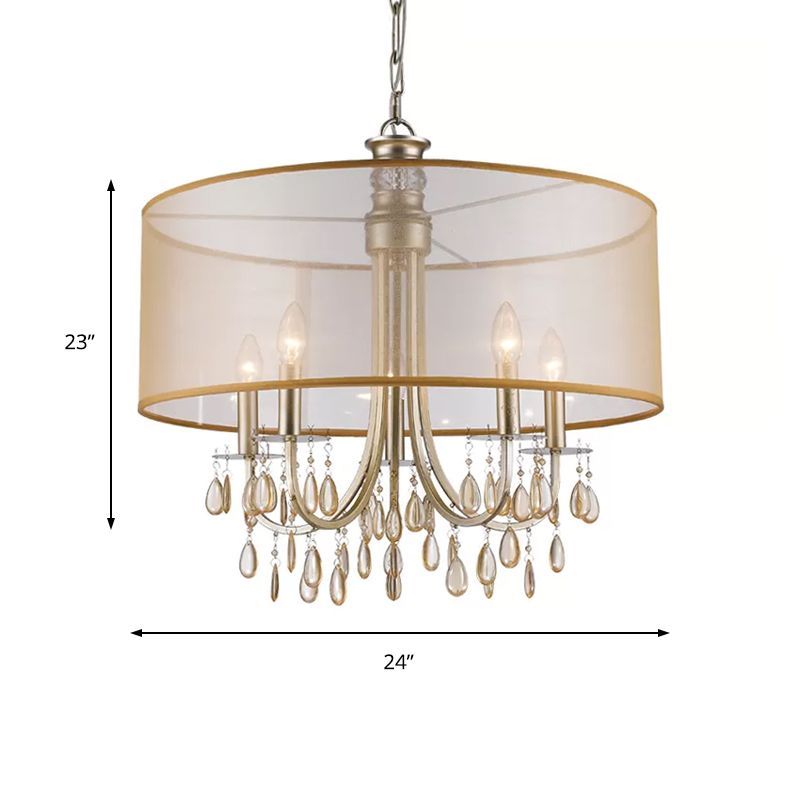 Zylinder hängende Decke Leicht rustikal