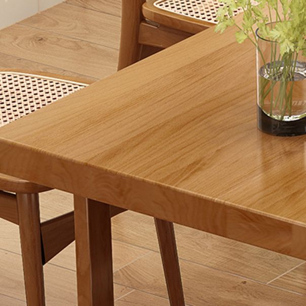 Modern 1/4/5/7 Pieces Dining Set Rectangle Pine Wood Dining Table for Kitchen