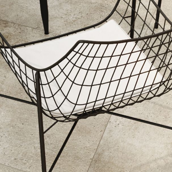 Boho Black Dining Set 1/2/3/4/5 Pieces Round Patio Dining Table Set