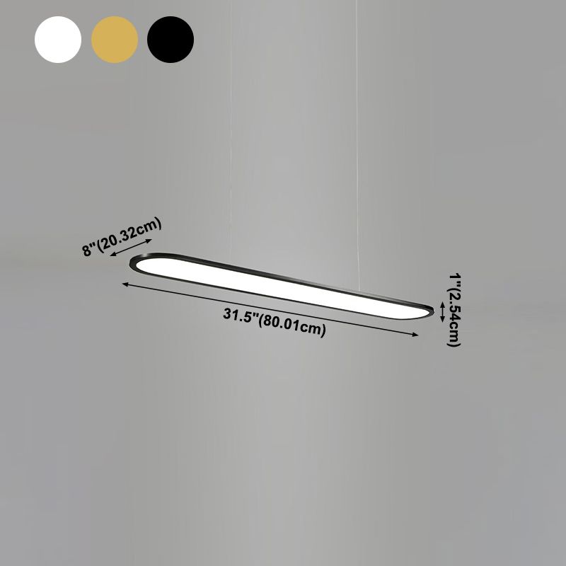 Modern Style Dining Chandelier LED Pendant Light Fixture for Dining Room