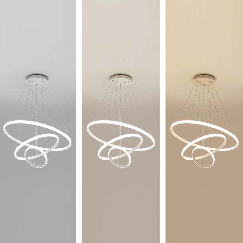 Contemporary Chandelier Lighting Fixture Multi-tier Chandelier Pendant Light for Bedroom