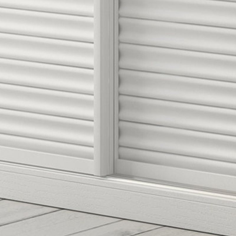 Modern Storage Cabinet with Sliding Doors Manufactured Wood White Cabinet for Bedroom