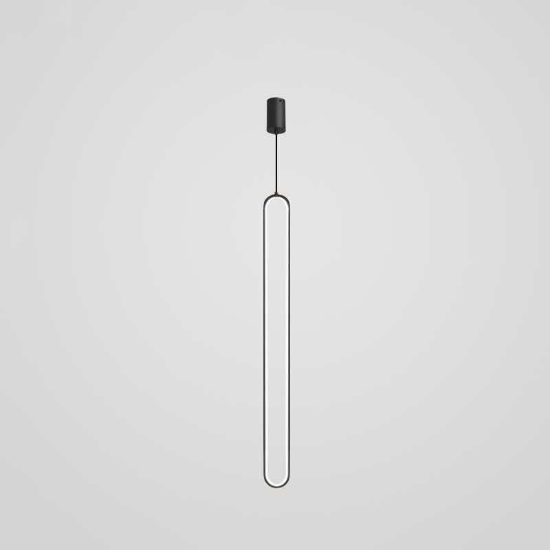 Aluminium -LED LED Linear anheizt Licht im modernen kreativen Stil Kieselgel Deckenleuchte für Wohnzimmer